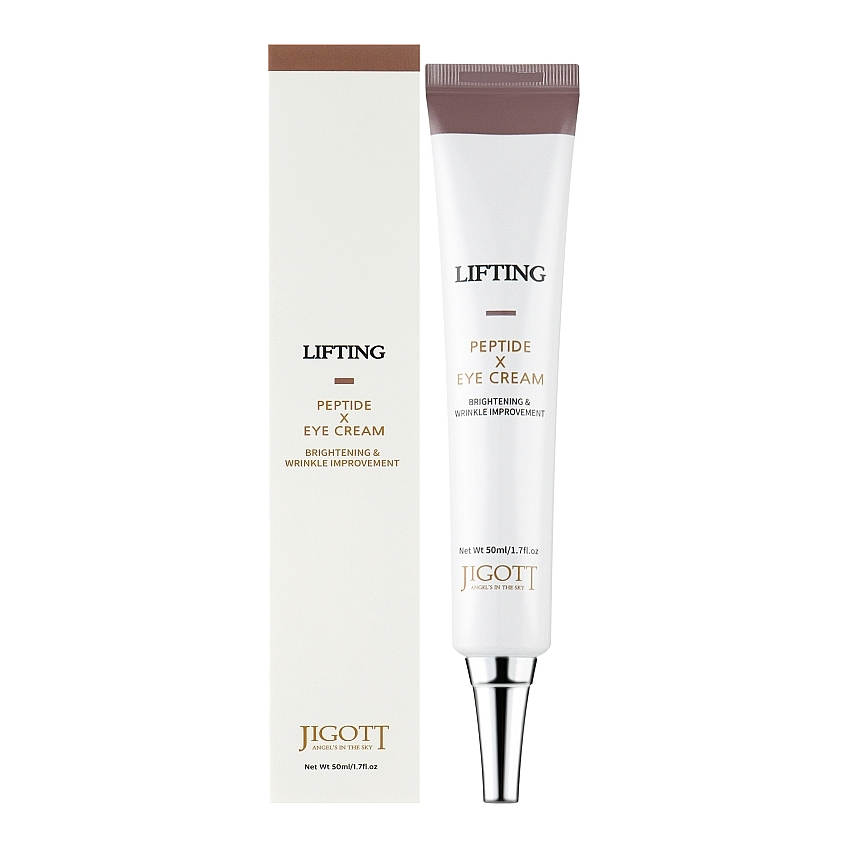 Крем для век с пептидами Jigott Lifting Peptide Eye Cream