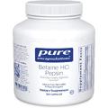 Бетаин HCl/пепсин / Betaine HCL/Pepsin, Pure Encapsulations, 520 мг, 250 капсул