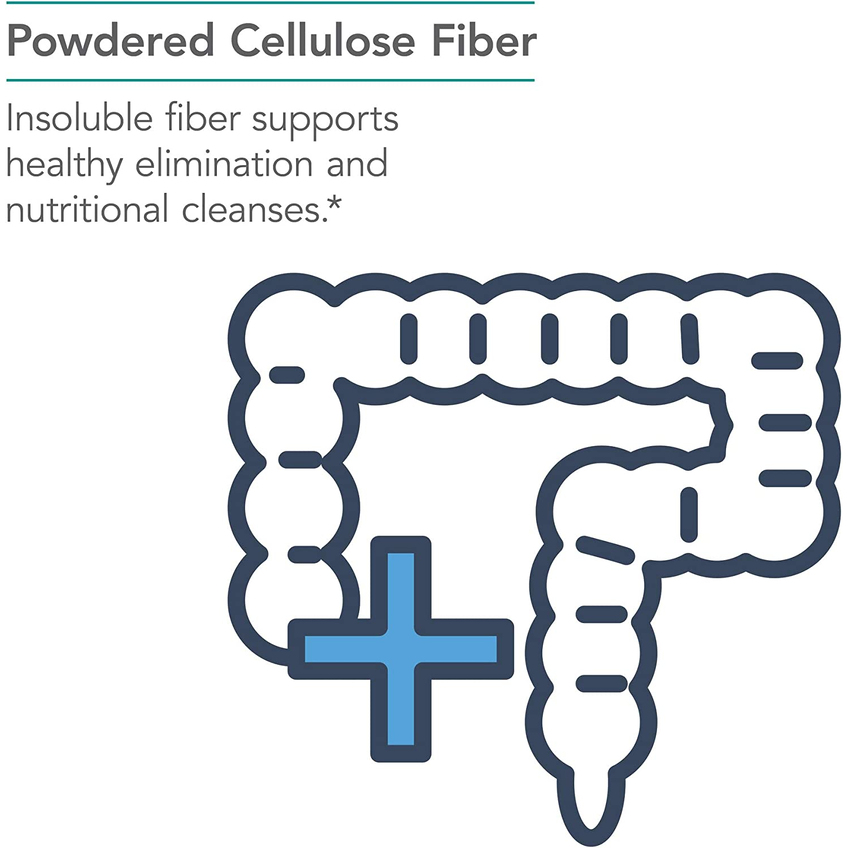 Порошок із харчової целюлози / Dietary Fiber Cellulose Powder, Nutricology, 250 г