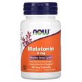 Мелатонин / Melatonin, Now Foods, 3 мг, 60 вегетарианских капсул