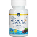 Витамин D3 со вкусом лесных ягод / Vitamin D3 Gummies Wild Berry, Nordic Naturals, 25 мкг, 60 жевательных таблеток