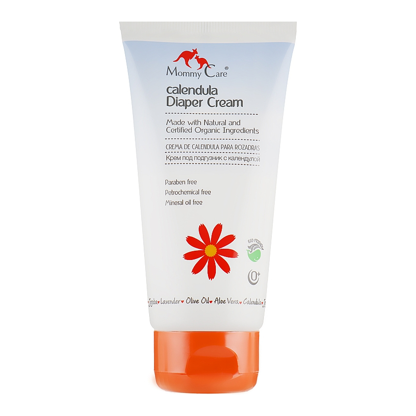 Крем під підгузник з алое вера і органічною календулою Mommy Care Calendula Diaper Cream