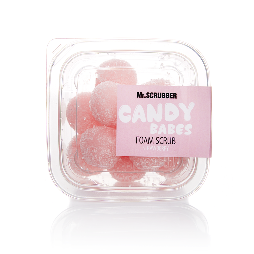 Пінний скраб для тіла полуниця Mr.Scrubber Candy Babes Strawberry