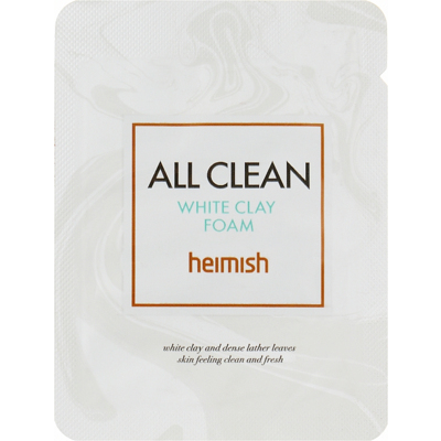 Очищающая пенка для лица с белой глиной Heimish All Clean White Clay Foam