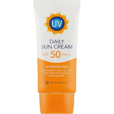 Зволожувальний сонцезахисний крем Enough Bonibelle Daily Sun Cream SPF50+ PA+