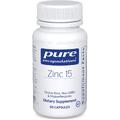 Піколінат цинку / Zinc, Pure Encapsulations, 15 мг, 60 капсул