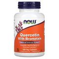 Кверцетин с бромелаином / Quercetin With Bromelain, Now Foods, 120 вегетарианских капсул