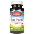 Рыбий жир с витамином D3 со вкусом лимона / Solar D Gems, Carlson Labs, 120 гелевых капсул