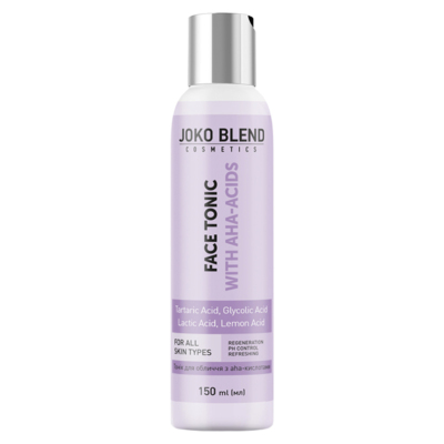Тонік для обличчя з АНА-кислотами Joko Blend With Aha Acids Face Tonic