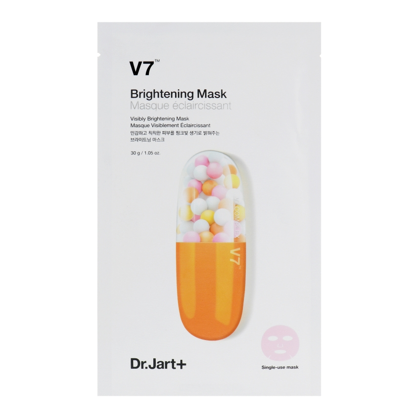 Осветляющая маска с витаминным комплексом Dr.Jart+ V7 Brightening Mask