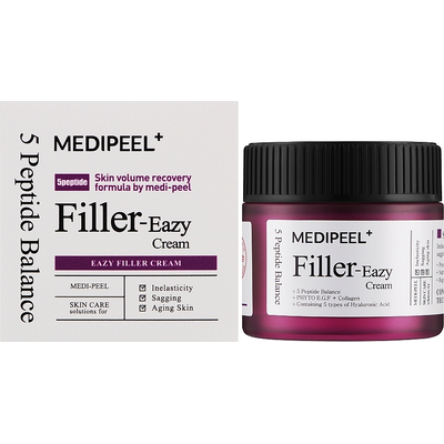 Укрепляющий крем-филлер с пептидами и EGF от морщин Medi-Peel Eazy Filler Cream
