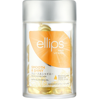 Витамины для волос «Роскошное сияние» с маслом алоэ вера Ellips Hair Vitamin Smooth & Shiny With Aloe Vera Oil