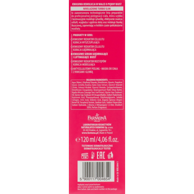 Подтягивающая сыворотка для груди Farmona Nivelazione Turbo Slim Acid
