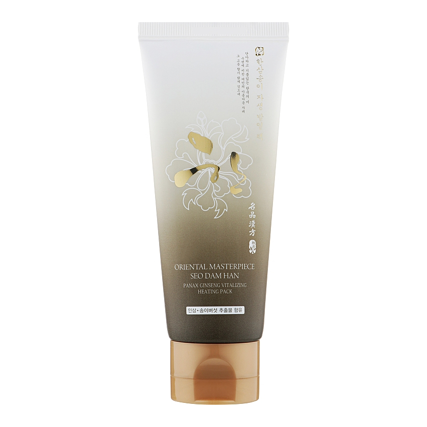 Маска для лица с экстрактом женьшеня 3W Clinic Seo Dam Han Panax Ginseng Vitalizing Heating Pack