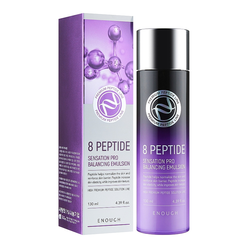 Антивікова емульсія для обличчя з пептидами Enough 8 Peptide Sensation Pro Balancing Emulsion