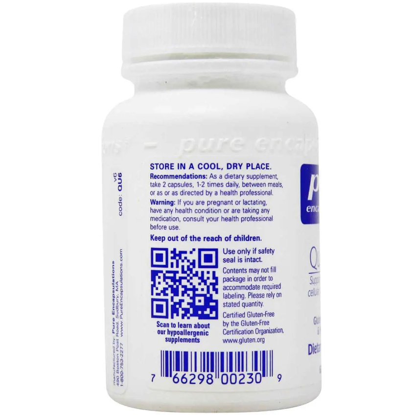 Кверцетин / Quercetin, Pure Encapsulations, 250 мг, 60 капсул