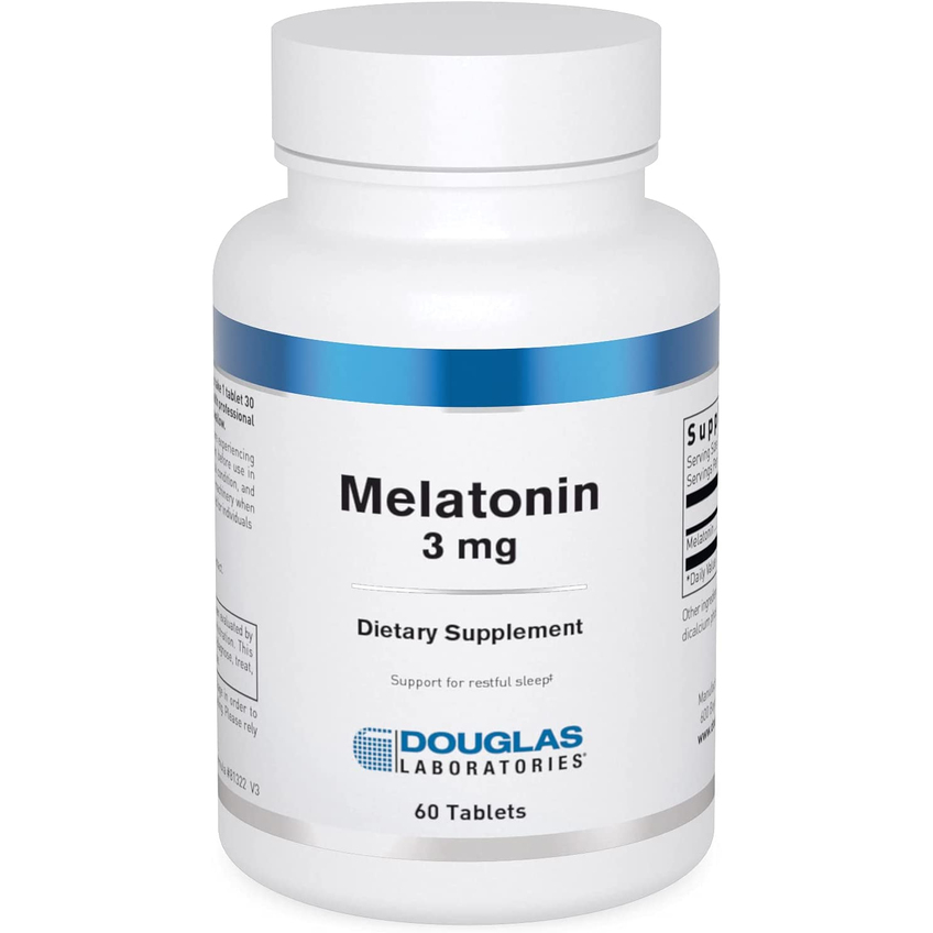 Мелатонін / Melatonin, Douglas Laboratories, 3 мг, 60 таблеток