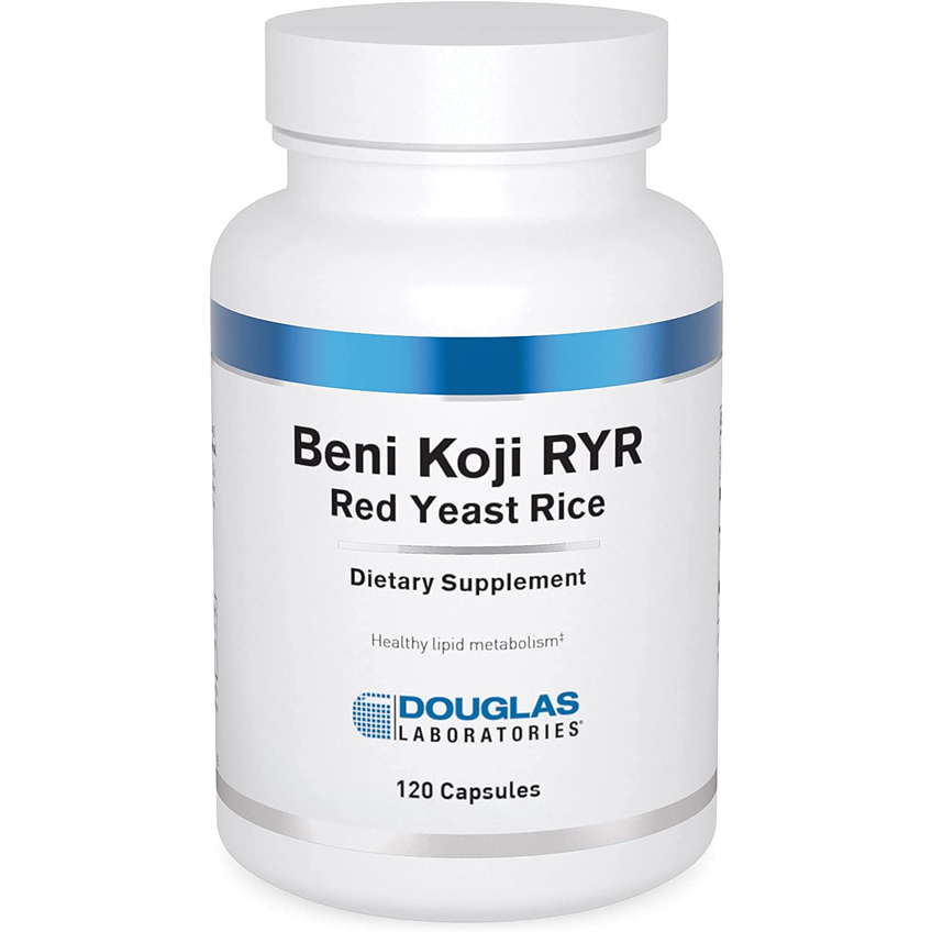 Ферментированный красный дрожжевой рис / Beni-Koji RYR, Douglas Laboratories, 500 мг, 120 капсул