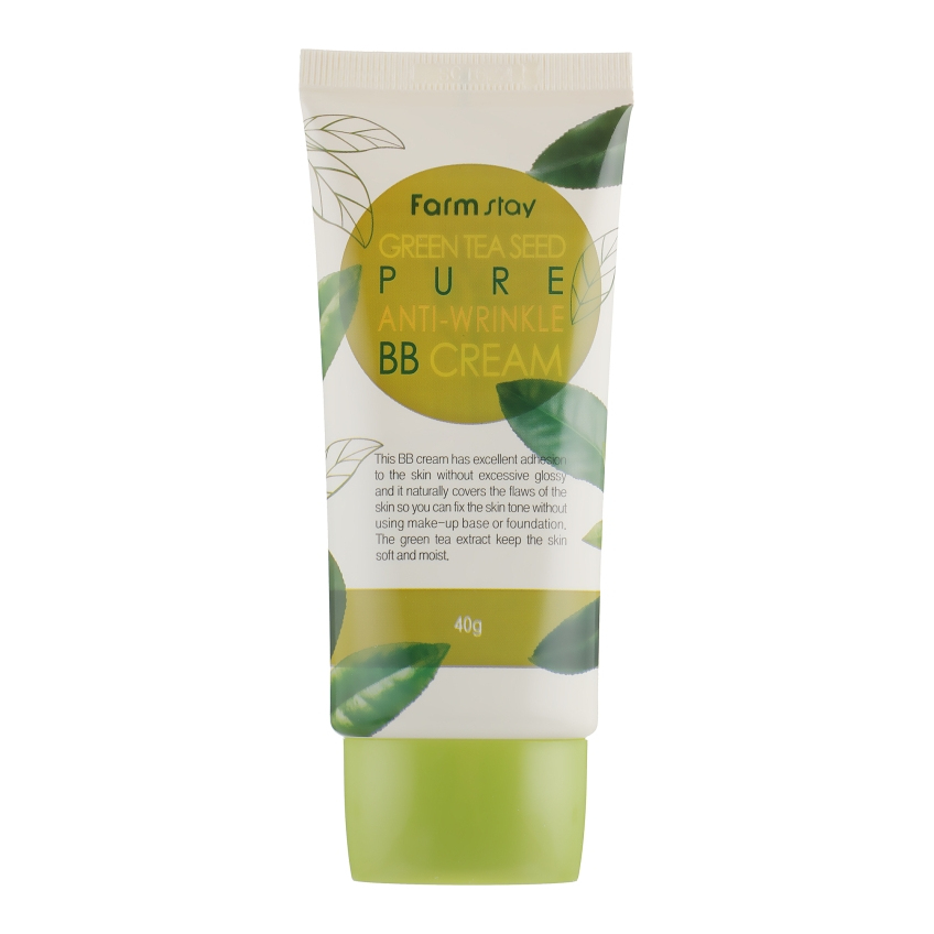 BB-крем для лица с семенами зеленого чая FarmStay Green Tea Seed Pure Anti-Wrinkle BB Cream