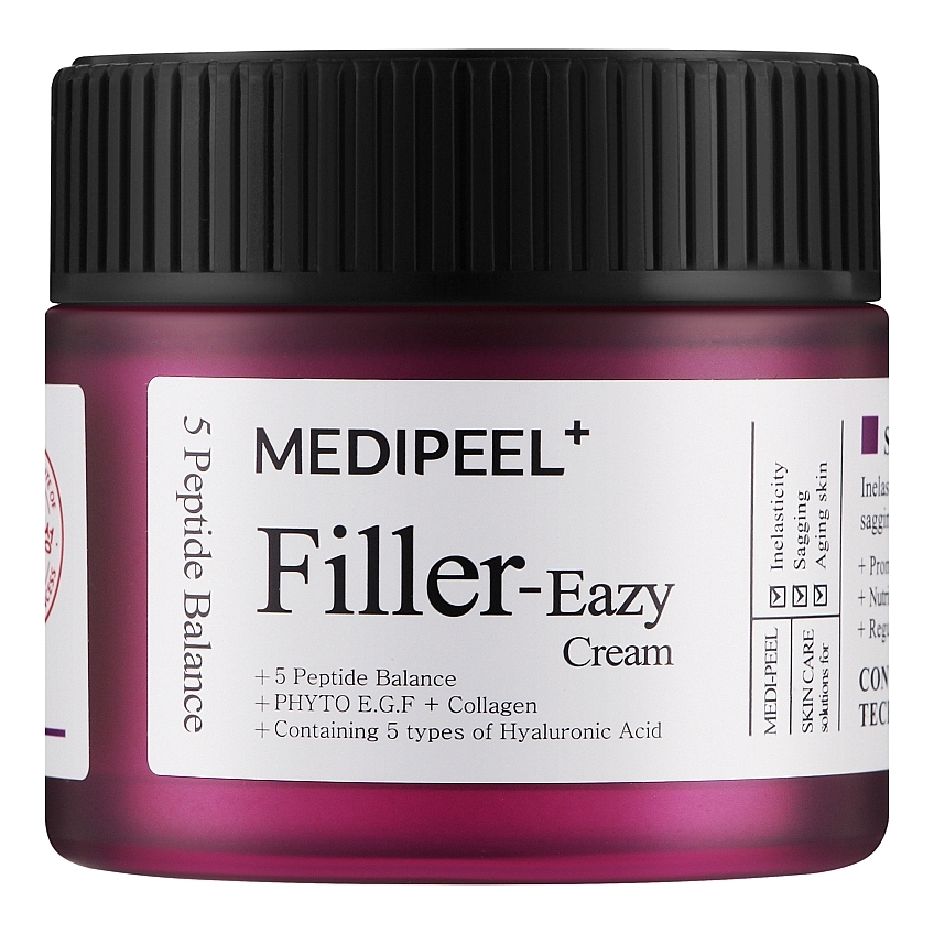 Укрепляющий крем-филлер с пептидами и EGF от морщин Medi-Peel Eazy Filler Cream