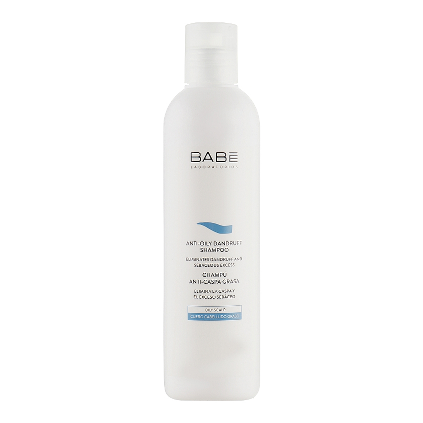 Шампунь против перхоти для жирной кожи головы Babe Laboratorios Anti-Oily Dandruff Shampoo