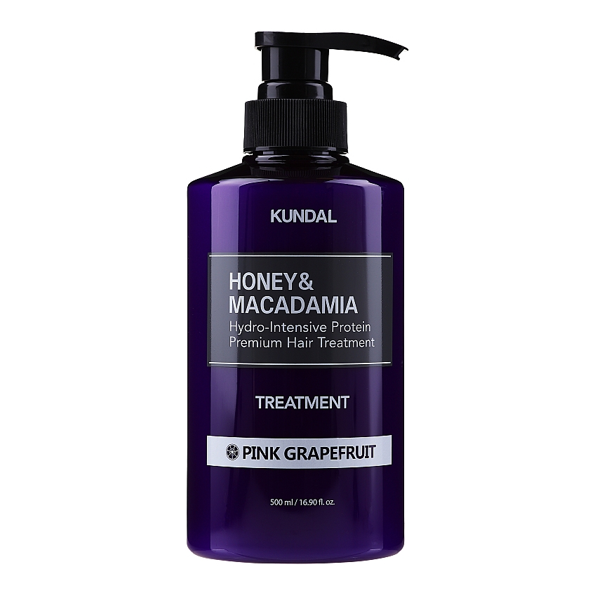 Кондиционер-маска для волос «Розовый грейпфрут» Kundal Honey & Macadamia Treatment Pink Grapefruit