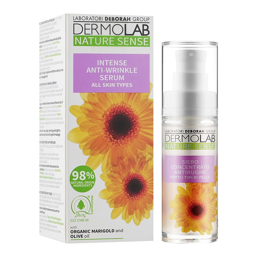 Интенсивная сыворотка от морщин Deborah Dermolab Nature Sense Anti-Wrinkle Serum