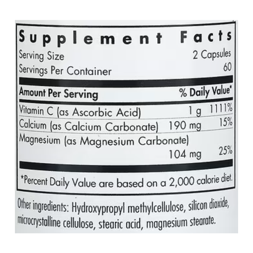 Буферизированный витамин С с кальцием и магнием / Buffered Vitamin C, Allergy Research Group, 500 мг, 120 капсул
