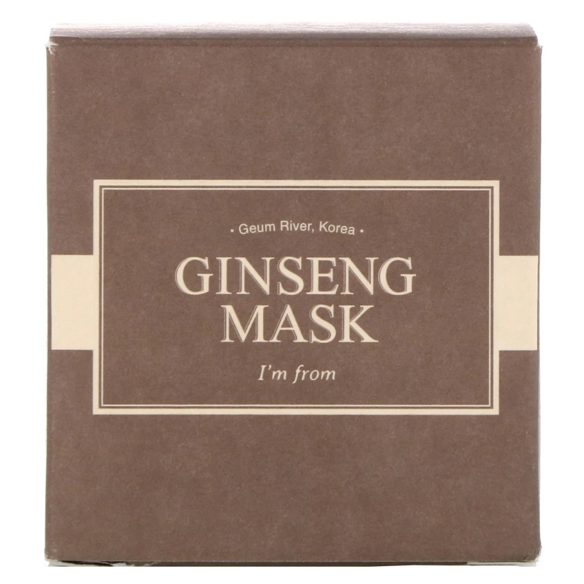 Антивозрастная маска с женьшенем I'm From Ginseng Mask