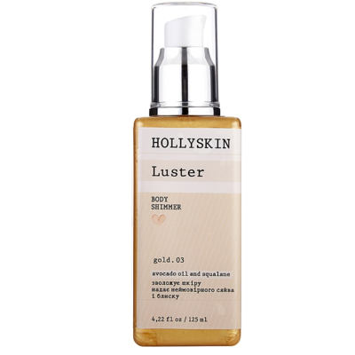 Шимер для тела Hollyskin Luster Body Shimmer Gold. 03
