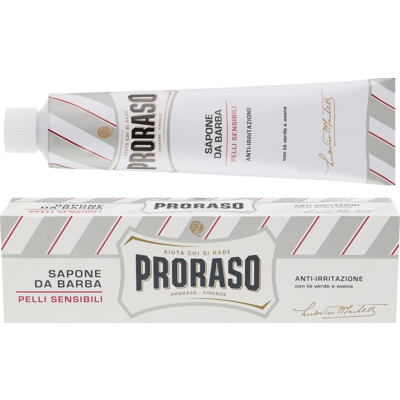Крем для бритья для чувствительной кожи Proraso White Line Anti-Irritation Shaving Cream