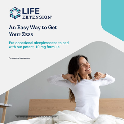 Мелатонін / Melatonin, Life Extension, 10 мг, 60 капсул