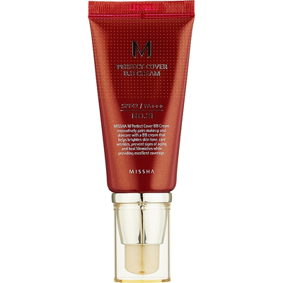 ВВ-крем Missha M Perfect Cover SPF42/Pa +++ №21 Light Beige