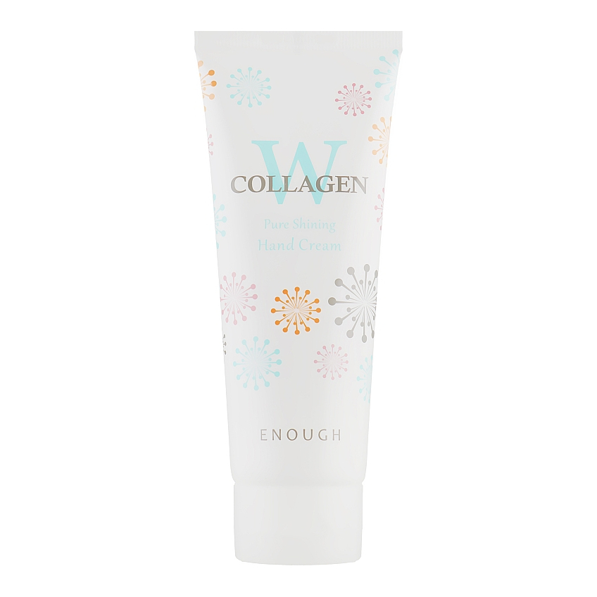 Крем с коллагеном против старения кожи рук Enough W Collagen Pure Shining Hand Cream