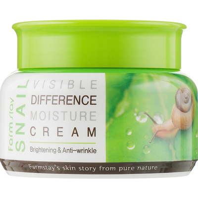 Увлажняющий крем с улиточным муцином Farmstay Snail Visible Difference Moisture Cream