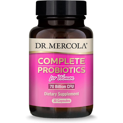 Пробіотики для жінок / Complete Probiotics for Women 70 Billion CFU, Dr. Mercola, 30 капсул