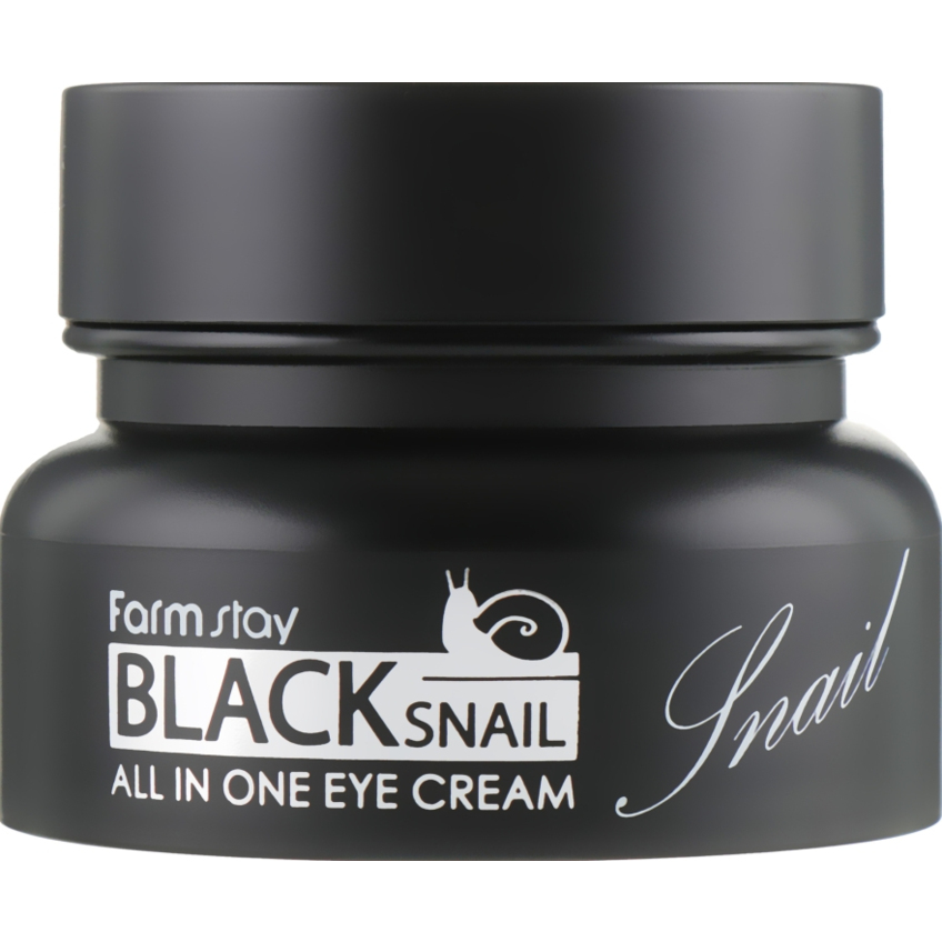 Крем для глаз с муцином черной улитки FarmStay All-In-One Black Snail Eye Cream