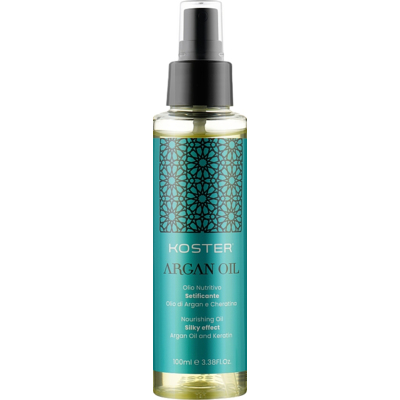 Масло для шелковистости волос питательное Argan Oil 100мл Koster Италия