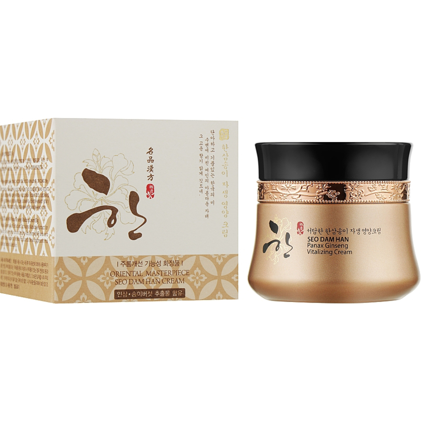 Антивозрастной крем для лица 3W Clinic Seo Dam Han Panax Ginseng Vitalizing Cream