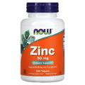 Цинк глюконат / Zinc Gluconate, Now Foods, 50 мг, 250 таблеток