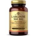L-аргінін / L-Arginine, Solgar, 500 мг, 100 вегетаріанських капсул