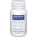 Вітамін Д3 / Vitamin D3, Pure Encapsulations, 25 мкг, 60 капсул