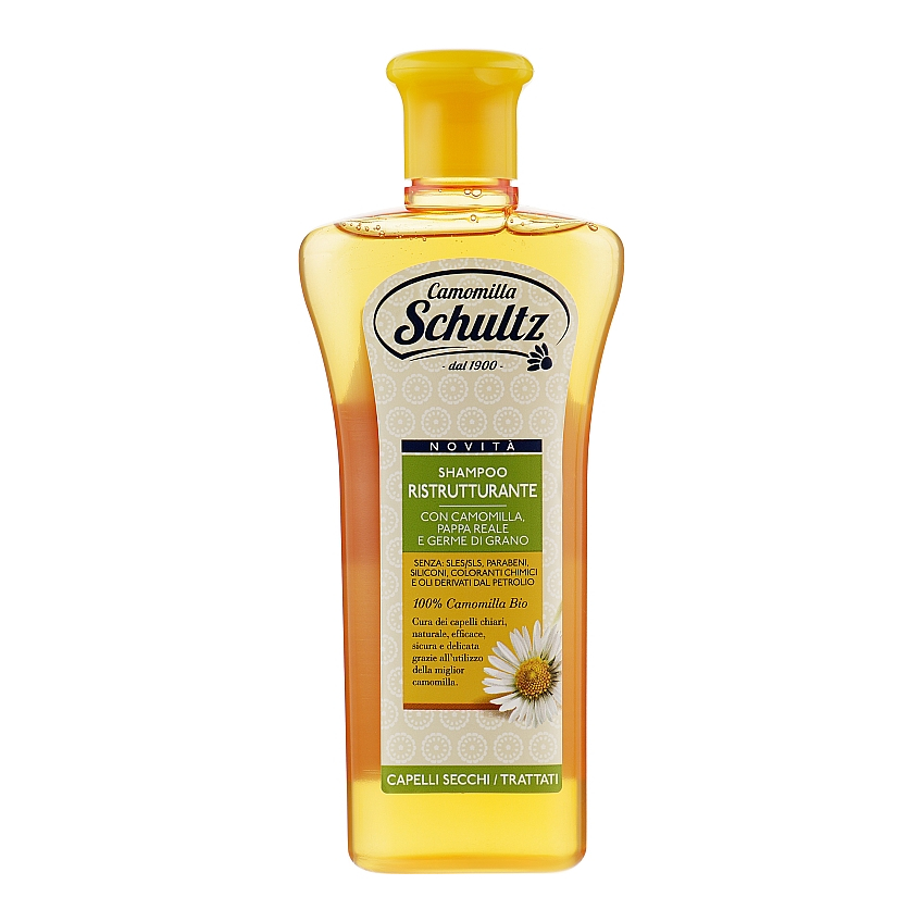 Шампунь відновлюючий для світлого волосся Schultz Camomilla Shampoo