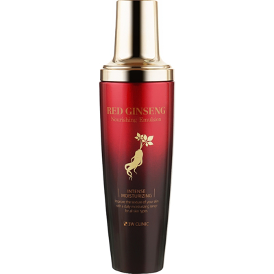 Увлажняющая эмульсия для лица 3W Clinic Red Ginseng Nourishing Emulsion