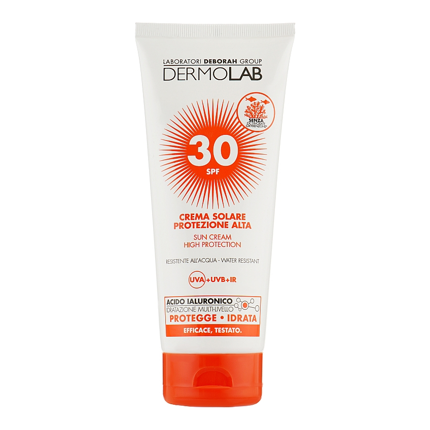 Крем сонцезахисний для тіла Deborah Milano Dermolab Sun Cream SPF 30