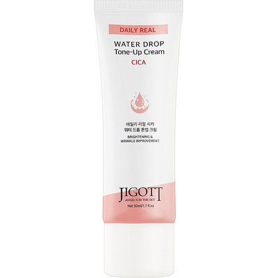 Увлажняющий крем для лица с центелой Jigott Lifting Cica Water Drop Tone Up Cream