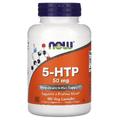 5-гідрокситриптофан / 5-HTP, Now Foods, 50 мг, 180 вегетаріанських капсул