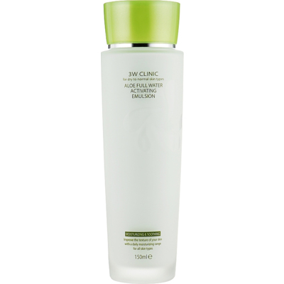 Емульсія для обличчя 3W Clinic Aloe Full Water Activating Emulsion