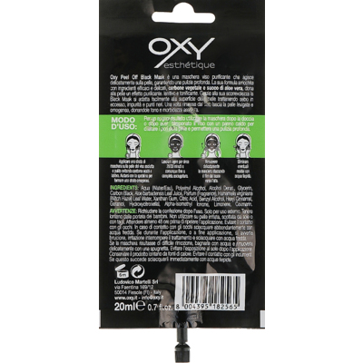 Очищающая маска для лица Oxy Peel Off Black Mask