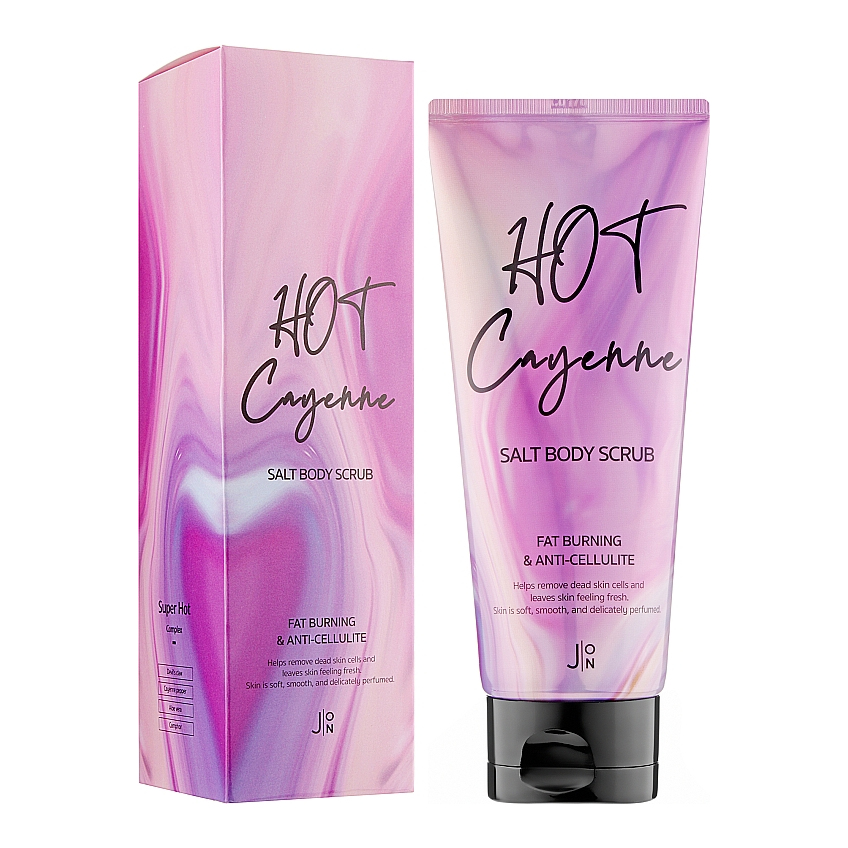 Скраб для тела Антицеллюлитный J:ON Hot Cayenne Salt Body Scrub